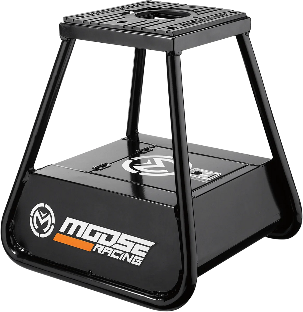 Moose Offroad Bike Stand - with Storage - Black 4101-0458 - Main Product View