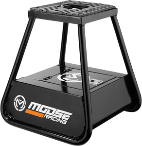 Moose Offroad Bike Stand - with Storage - Black 4101-0458 - Main Product View