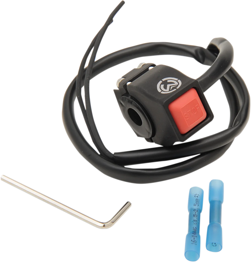 Moose Offroad Billet Kill Switch - Black KS-B-BLACK-M - Main Product View