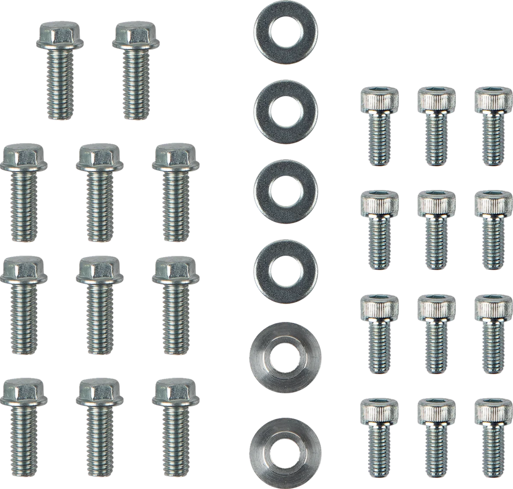 Moose Offroad Billet Radiator Guards - Silver 12-4024 fits Beta - Side View