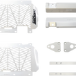Load image into Gallery viewer, Moose Offroad Billet Radiator Guards - Silver 12-5019 fits Yamaha - Main Product View