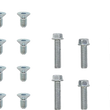 Load image into Gallery viewer, Moose Offroad Billet Radiator Guards - Silver 12-5019 fits Yamaha - Side View