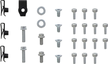 Load image into Gallery viewer, Moose Offroad Billet Radiator Guards - Silver 12-5102 fits Yamaha - Side View