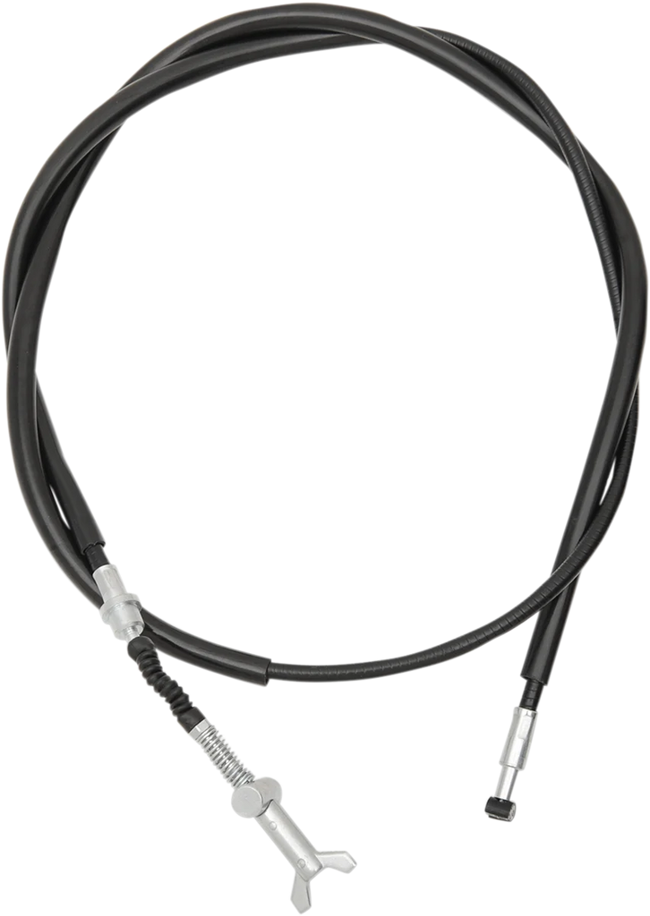 Moose Offroad Black Vinyl Brake Cable - Rear - Honda 45-4006 - Side View