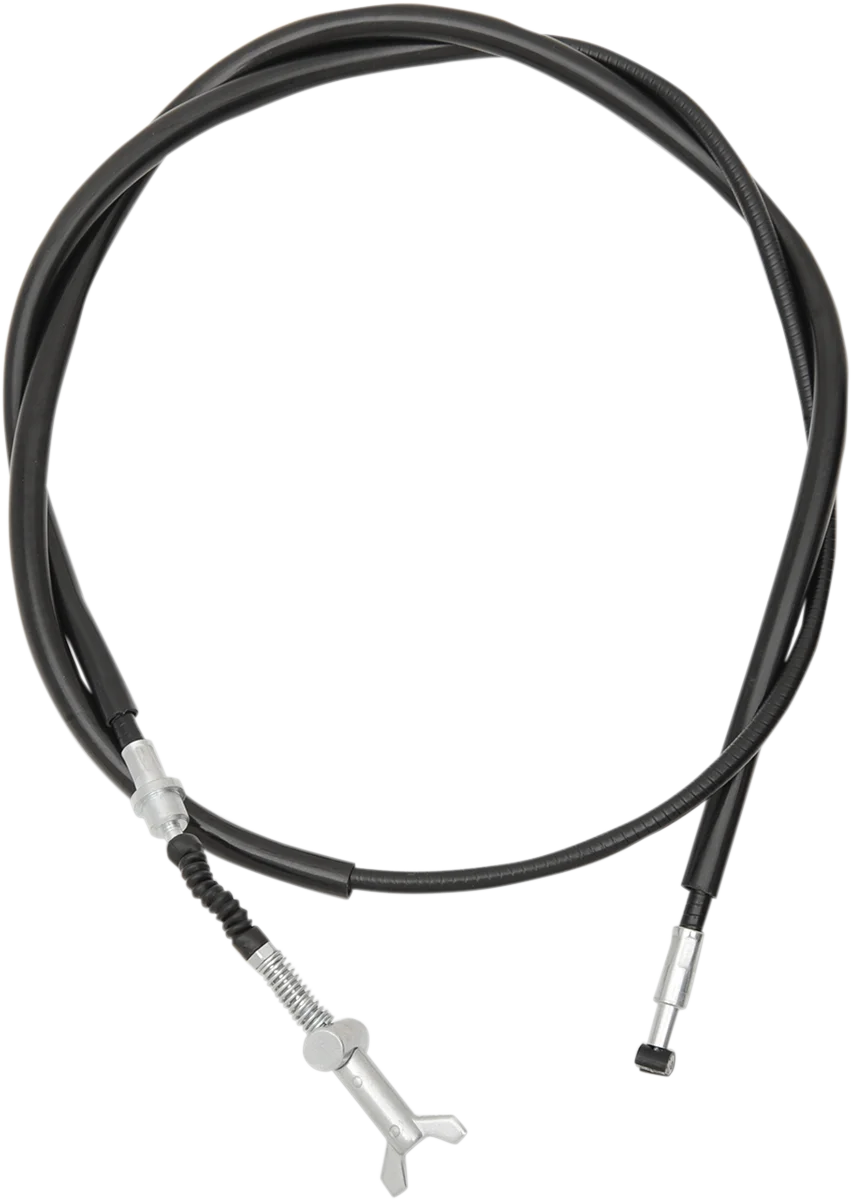Moose Offroad Black Vinyl Brake Cable - Rear - Kawasaki 45-4028 - Side View