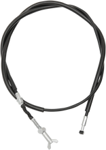Load image into Gallery viewer, Moose Offroad Black Vinyl Brake Cable - Rear - Parking - Honda 45-4017 - Side View