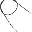 Load image into Gallery viewer, Moose Offroad Black Vinyl Brake Cable - Rear - Parking - Honda 45-4073 - Main Product View