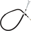Load image into Gallery viewer, Moose Offroad Black Vinyl Brake Cable - Rear - Parking - Kawasaki 45-4031 - Main Product View