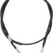 Load image into Gallery viewer, Moose Offroad Black Vinyl Brake Cable - Rear - Parking - Suzuki 45-4044 - Side View