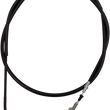 Load image into Gallery viewer, Moose Offroad Black Vinyl Brake Cable - Rear - Parking - Yamaha 45-4061 - Main Product View