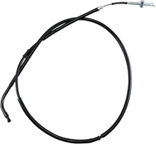 Load image into Gallery viewer, Moose Offroad Black Vinyl Brake Cable - Rear - Parking - Yamaha 45-4062 - Main Product View