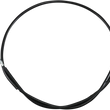 Load image into Gallery viewer, Moose Offroad Black Vinyl Brake Cable - Rear - Parking - Yamaha 45-4069 - Main Product View