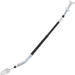 Load image into Gallery viewer, Moose Offroad Black Vinyl Brake Cable - Rear - Yamaha 45-4053 - Main Product View