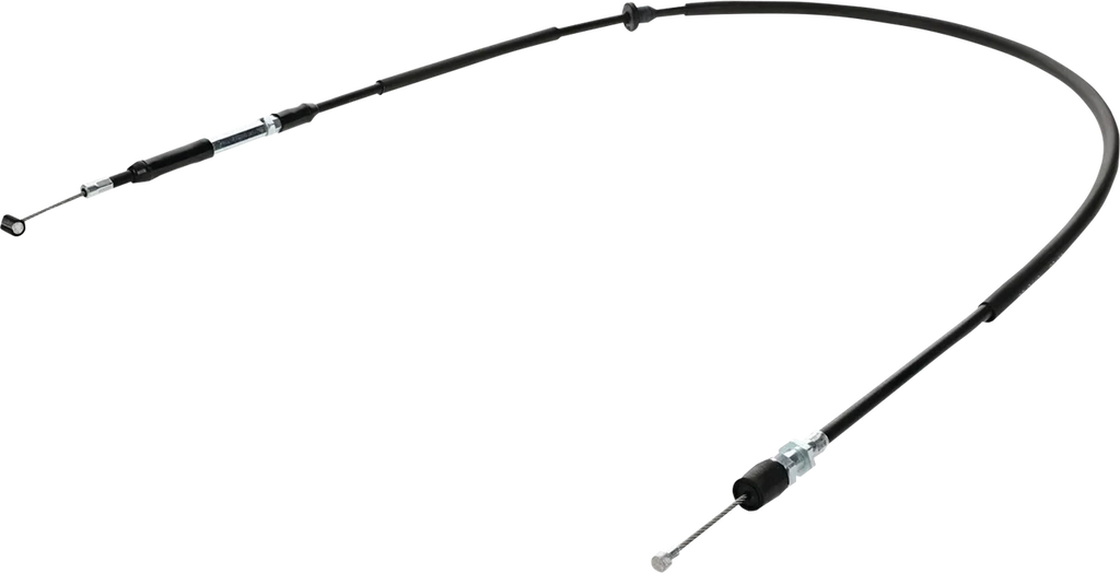 Moose Offroad Black Vinyl Clutch Cable - Honda 45-2147 - Side View