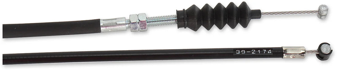 Moose Offroad Black Vinyl Clutch Cable - Kawasaki 45-2105 - Side View