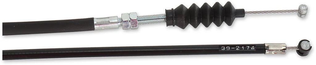 Moose Offroad Black Vinyl Clutch Cable - Kawasaki 45-2105 - Side View