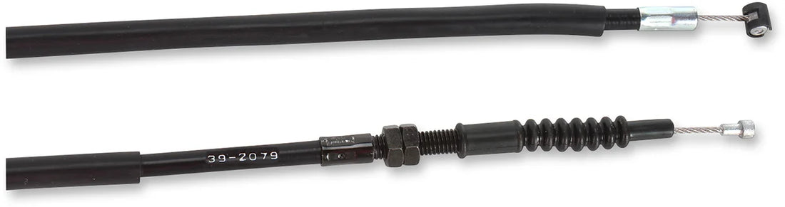 Moose Offroad Black Vinyl Clutch Cable - Kawasaki 45-2128 - Side View