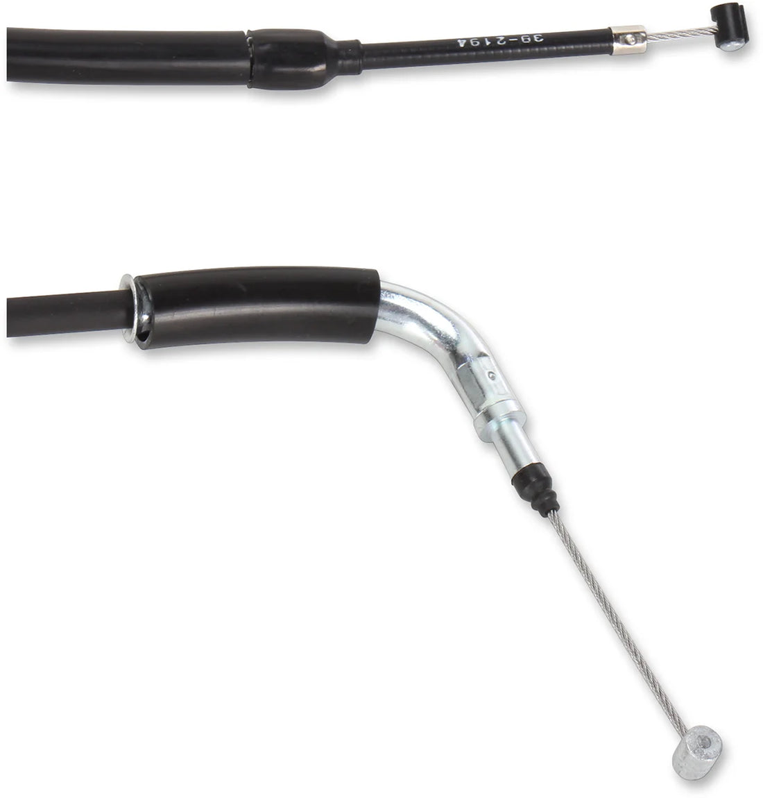 Moose Offroad Black Vinyl Clutch Cable - Suzuki 45-2042 - Side View