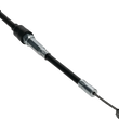 Load image into Gallery viewer, Moose Offroad Black Vinyl Clutch Cable - Suzuki 45-2145 - Back View