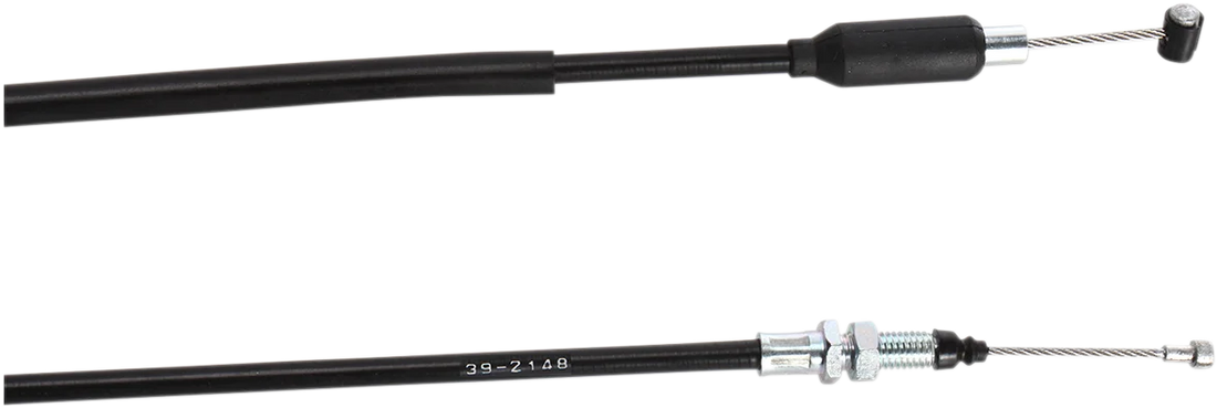 Moose Offroad Black Vinyl Clutch Cable - Yamaha 45-2021 - Side View