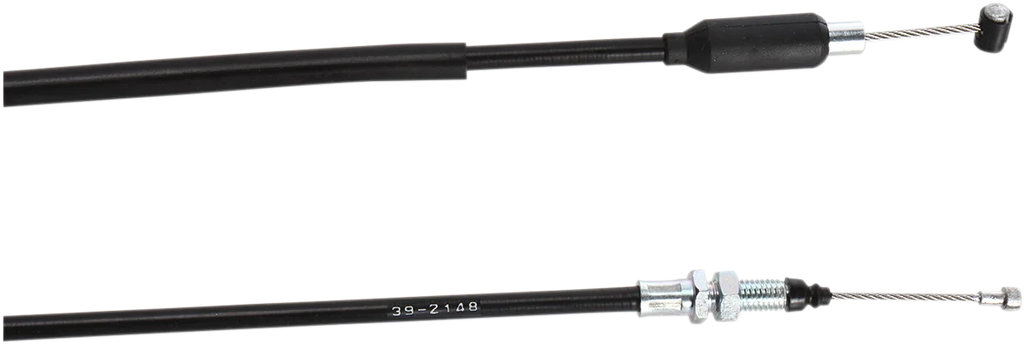 Moose Offroad Black Vinyl Clutch Cable - Yamaha 45-2021 - Side View
