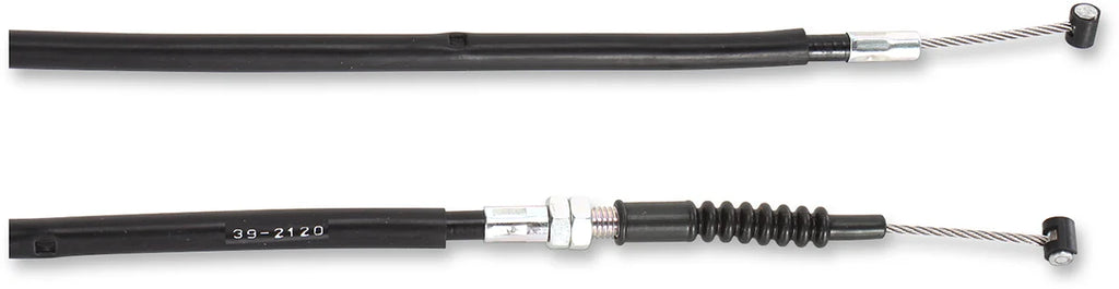 Moose Offroad Black Vinyl Clutch Cable - Yamaha 45-2024 - Side View