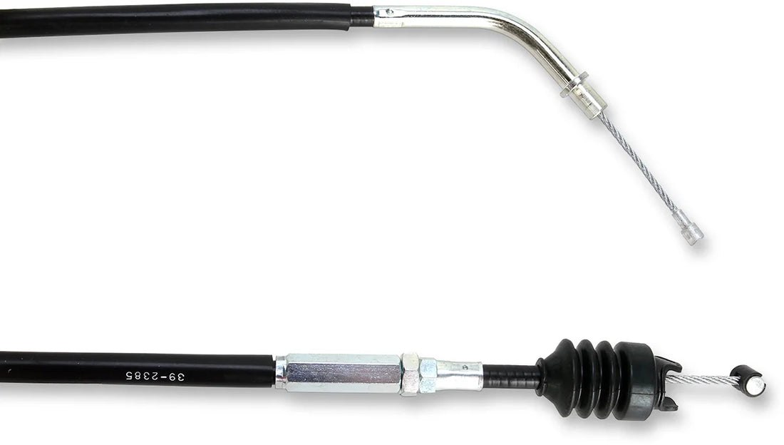 Moose Offroad Black Vinyl Clutch Cable - Yamaha 45-2033 - Side View