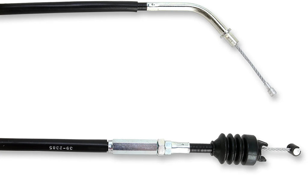 Moose Offroad Black Vinyl Clutch Cable - Yamaha 45-2033 - Side View