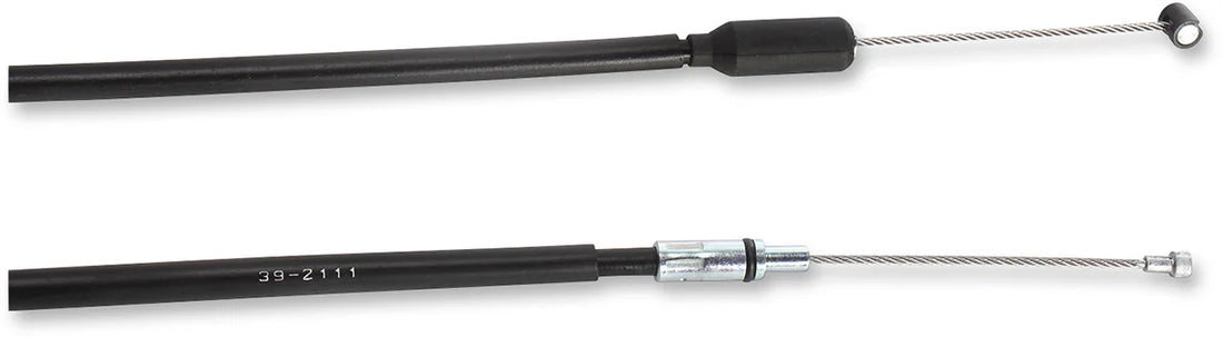 Moose Offroad Black Vinyl Clutch Cable - Yamaha 45-2115 - Side View