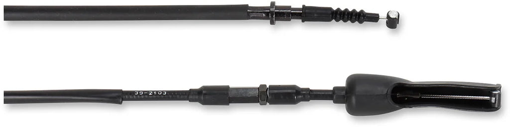 Moose Offroad Black Vinyl Clutch Cable - Yamaha 45-2117 - Side View