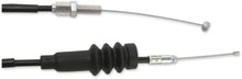 Load image into Gallery viewer, Moose Offroad Black Vinyl Throttle Cable - 22-1/2" - Suzuki 45-1205 - Side View