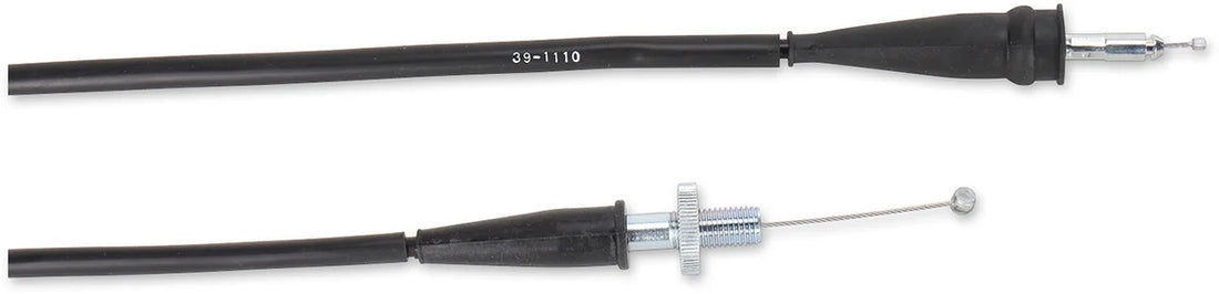 Moose Offroad Black Vinyl Throttle Cable - 27" - KTM 45-1048 - Side View