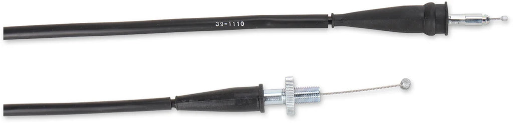 Moose Offroad Black Vinyl Throttle Cable - 27" - KTM 45-1048 - Side View