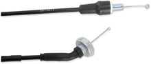 Load image into Gallery viewer, Moose Offroad Black Vinyl Throttle Cable - 28-1/2" - Honda 45-1004 - Side View