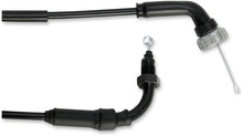 Load image into Gallery viewer, Moose Offroad Black Vinyl Throttle Cable - 28" - Honda 45-1135 - Side View