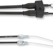 Load image into Gallery viewer, Moose Offroad Black Vinyl Throttle Cable - 29-1/4" - Honda 45-1009 - Side View