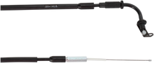 Load image into Gallery viewer, Moose Offroad Black Vinyl Throttle Cable - 29-3/4" - Yamaha 45-1064 - Side View