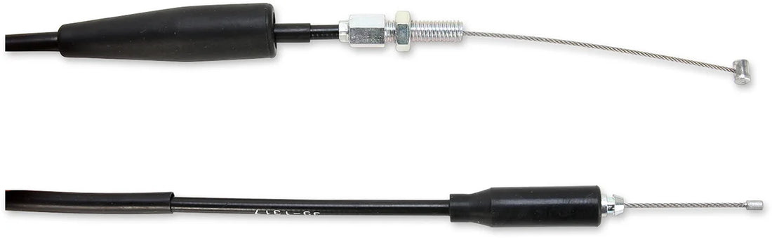 Moose Offroad Black Vinyl Throttle Cable - 29" - Kawasaki 45-1041 - Side View