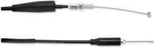 Load image into Gallery viewer, Moose Offroad Black Vinyl Throttle Cable - 29" - Kawasaki 45-1041 - Side View