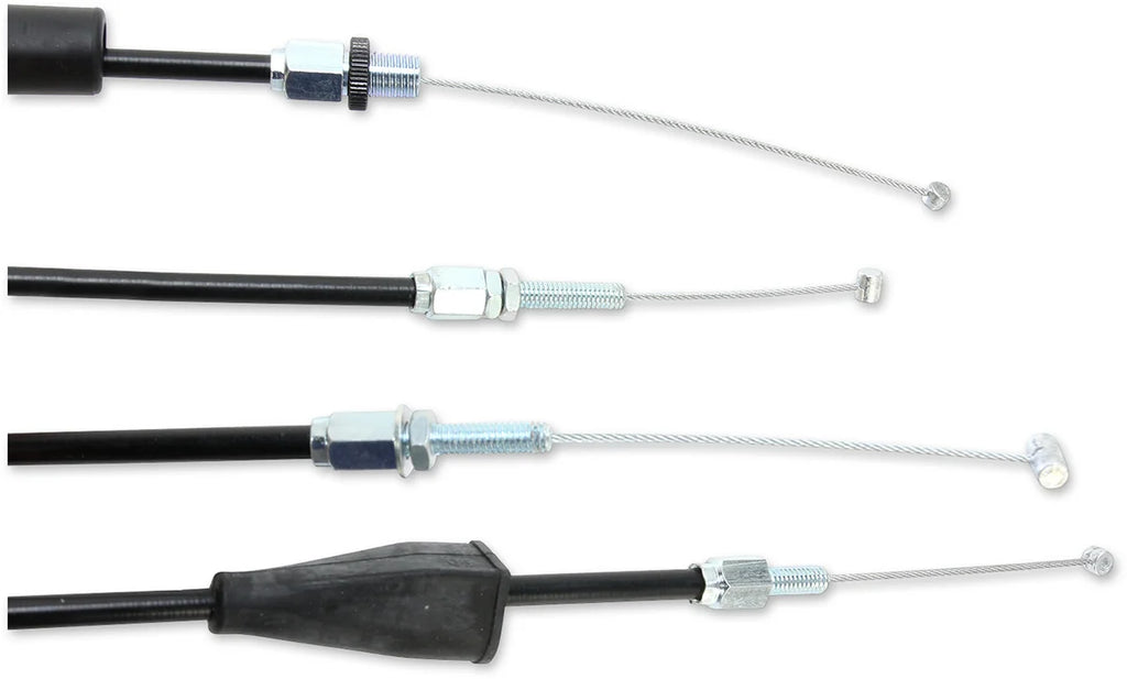 Moose Offroad Black Vinyl Throttle Cable - 31-1/2" - Honda 45-1023 - Side View