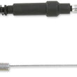 Load image into Gallery viewer, Moose Offroad Black Vinyl Throttle Cable - 31-1/8" - Kawasaki/Suzuki 45-1204 - Side View
