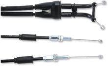 Load image into Gallery viewer, Moose Offroad Black Vinyl Throttle Cable - 32-1/2" - KTM 45-1044 - Side View