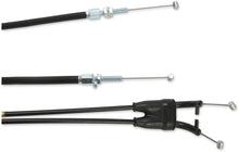 Load image into Gallery viewer, Moose Offroad Black Vinyl Throttle Cable - 33-1/2" - Kawasaki 45-1030 - Side View