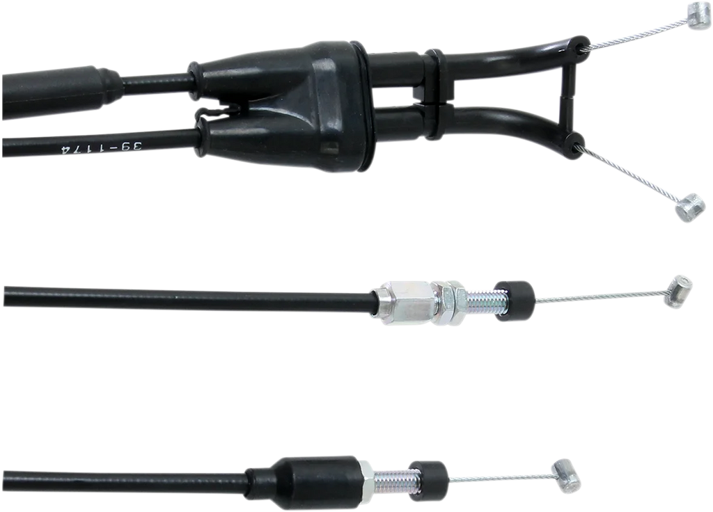 Moose Offroad Black Vinyl Throttle Cable - 33-1/2" - Yamaha 45-1180 - Main Product View