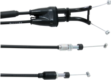 Load image into Gallery viewer, Moose Offroad Black Vinyl Throttle Cable - 33-1/2" - Yamaha 45-1180 - Main Product View