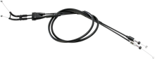 Load image into Gallery viewer, Moose Offroad Black Vinyl Throttle Cable - 33-1/2" - Yamaha 45-1180 - Side View