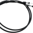 Load image into Gallery viewer, Moose Offroad Black Vinyl Throttle Cable - 33-1/2" - Yamaha 45-1180 - Back View