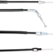 Load image into Gallery viewer, Moose Offroad Black Vinyl Throttle Cable - 33-1/4" - Kawasaki 45-1222 - Side View