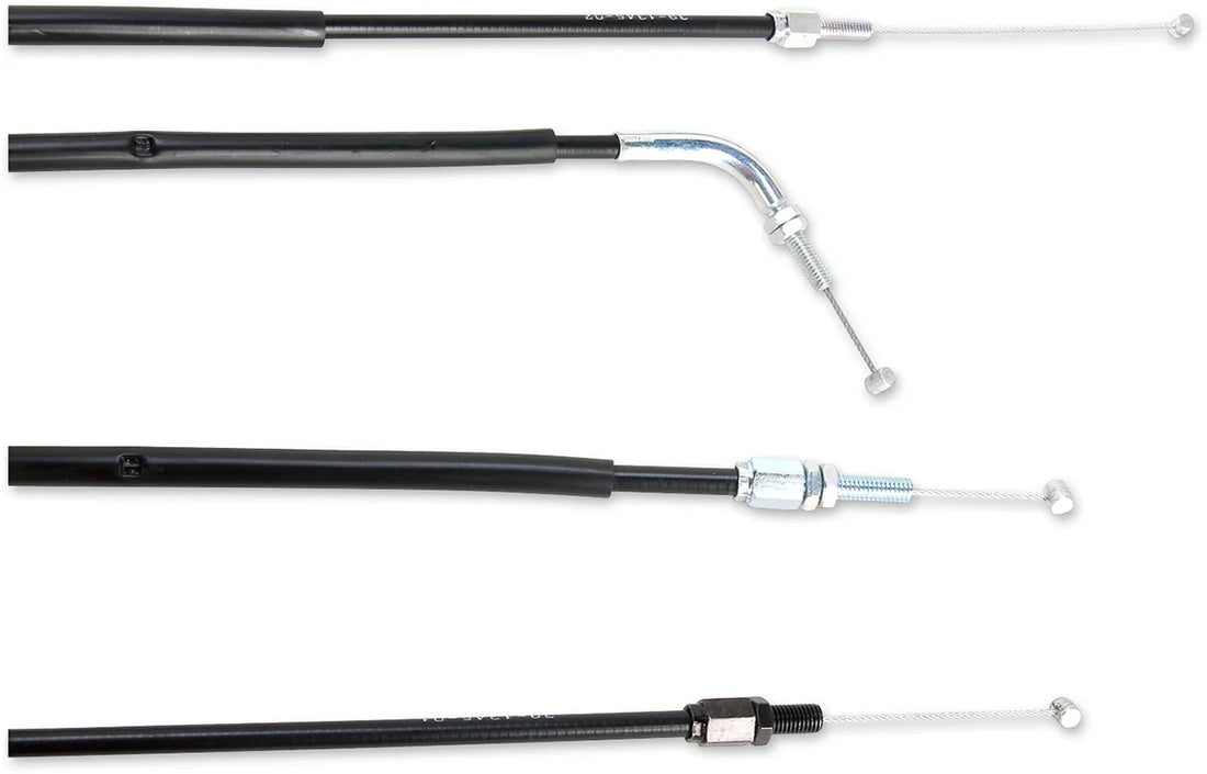 Moose Offroad Black Vinyl Throttle Cable - 33-1/4" - Kawasaki 45-1222 - Side View