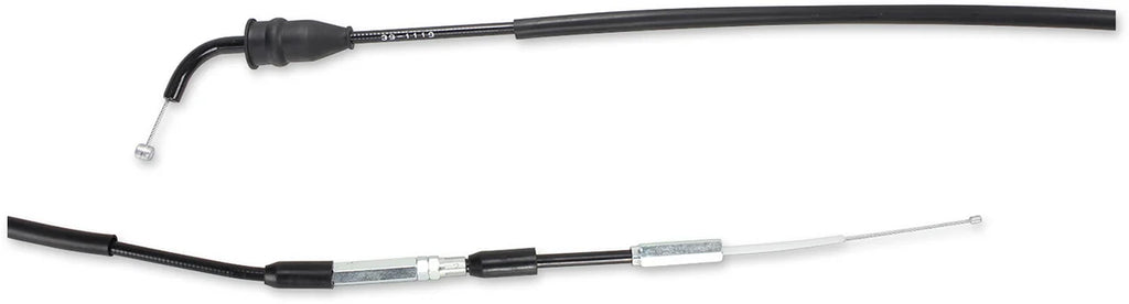 Moose Offroad Black Vinyl Throttle Cable - 33-3/4" - Yamaha 45-1195 - Side View